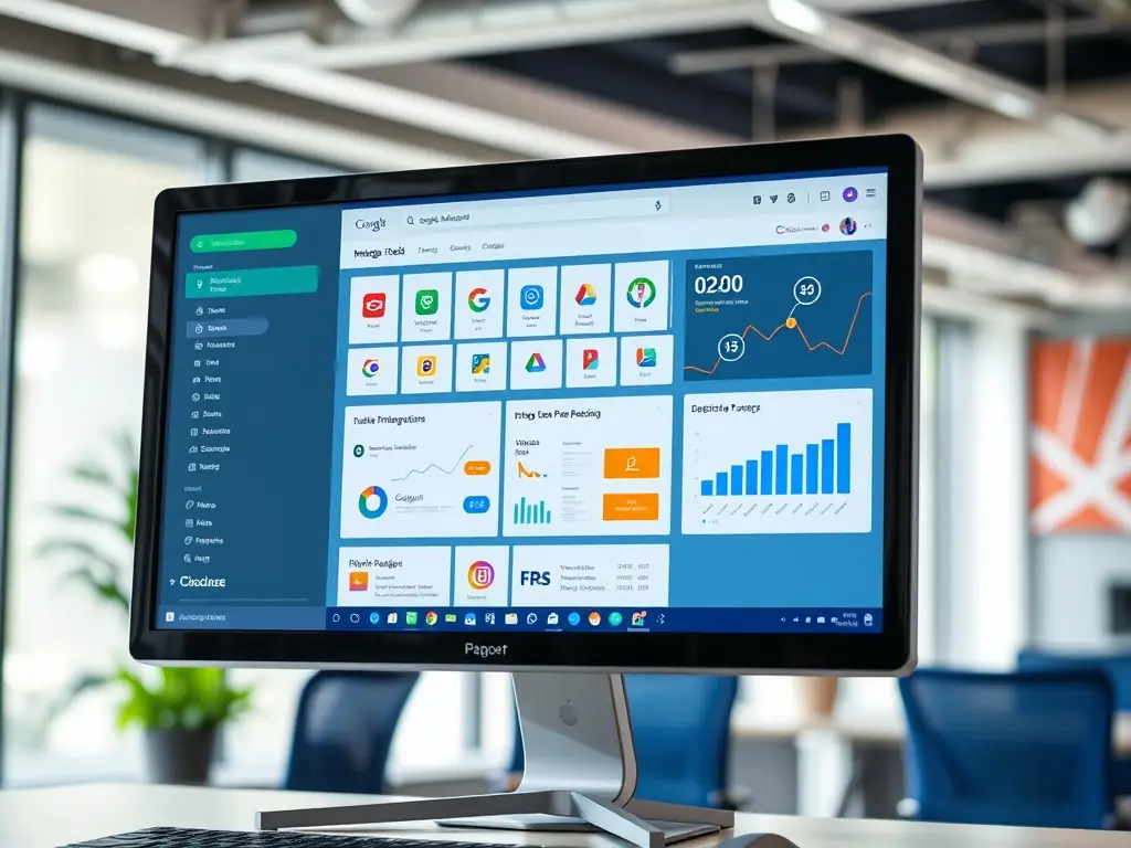 Integration of various advertising tools within the Google Marketing Platform on a computer screen.