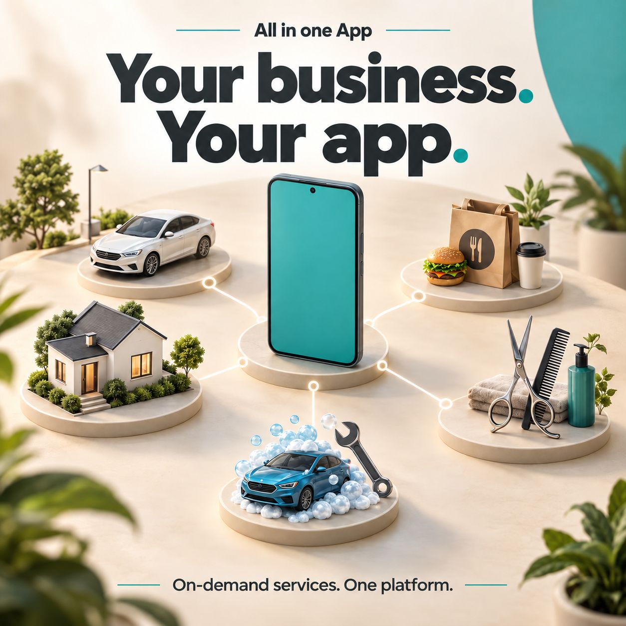 Apps that run real services.