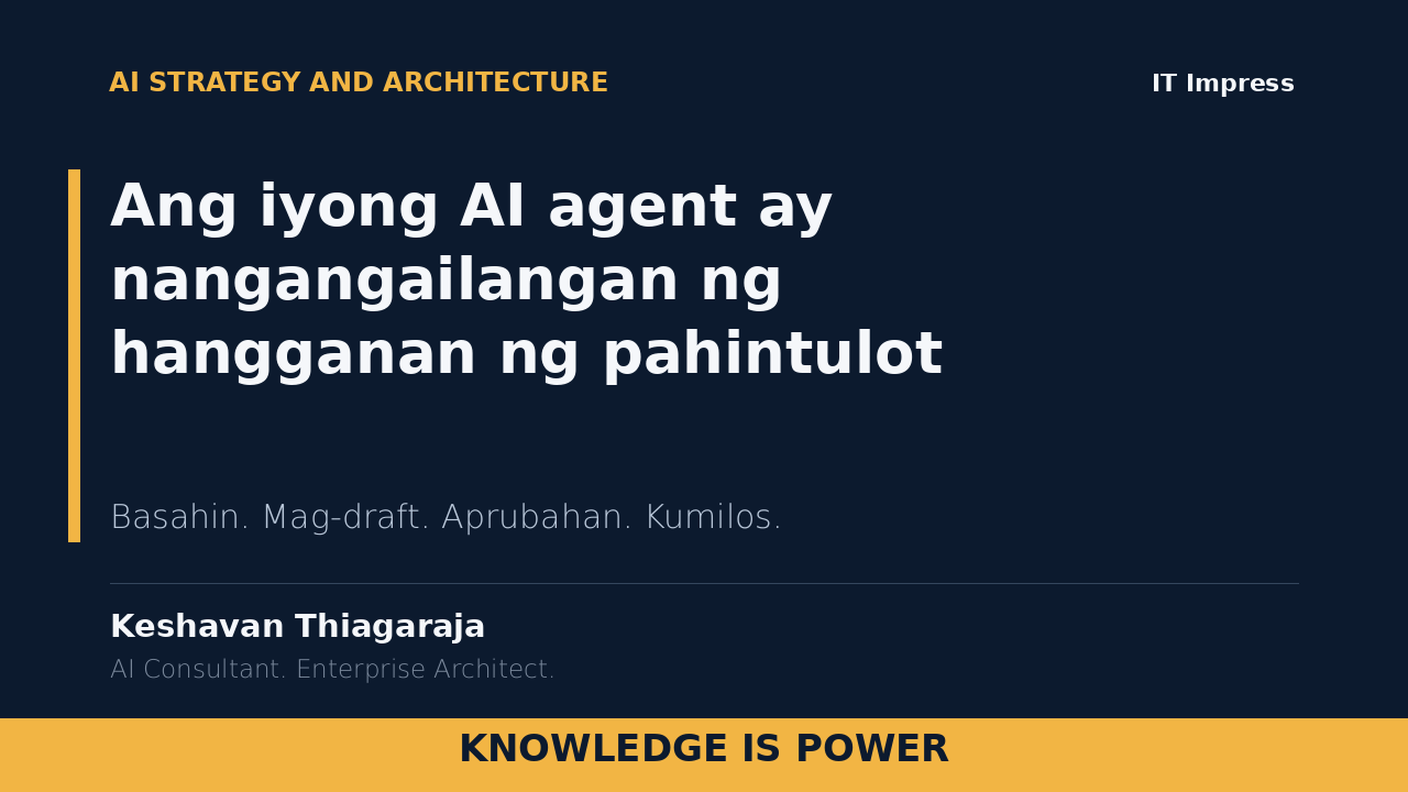 Ang iyong AI agent ay nangangailangan ng hangganan ng pahintulot - cover